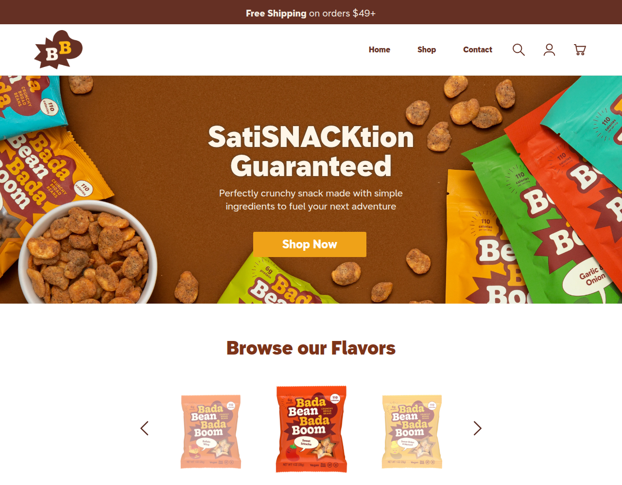 Bada Bean Snacks Screenshot